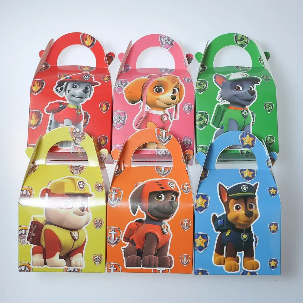 Party Supplies - กระเป๋า Paw Patrol 6 ชิ้น ถุงของขวัญวันเกิด