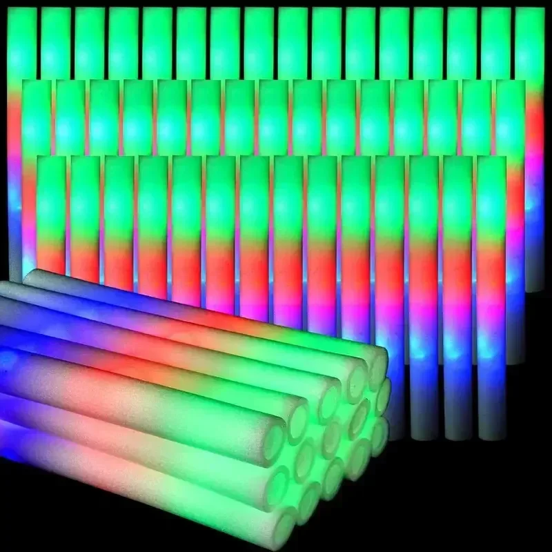 แท่งไฟโฟมเรืองแสง 30 ชิ้น พร้อ - Flashing Led Foam Sticks Party บทวิจารณ์และราคา