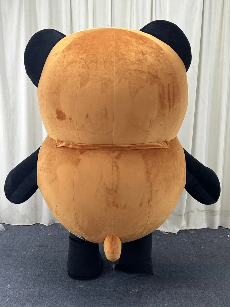 ชุดมาสคอตหมีสีน้ำตาลดำแบบเป่าล - Costumes บทวิจารณ์และราคา