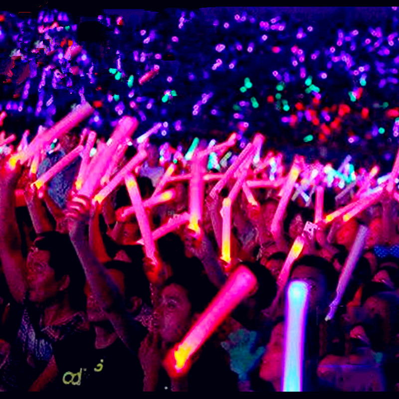 30 ชิ้น ไม้โฟมเรืองแสง LED หลา - Flashing Led Foam Sticks Party บทวิจารณ์และราคา