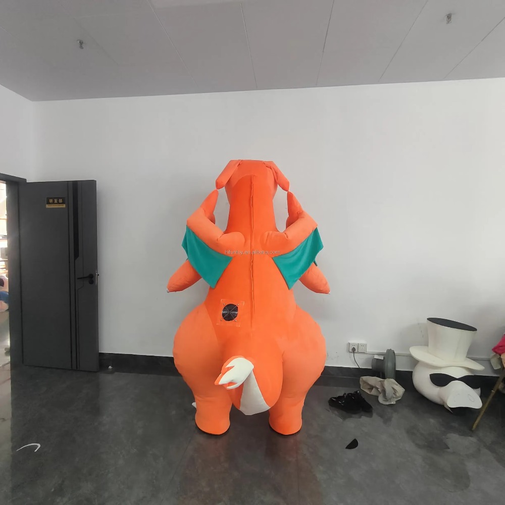 ชุดมาสคอตไดโนเสาร์เดินได้สำหรั - Inflatable Dinosaur Costume Adult บทวิจารณ์และราคา