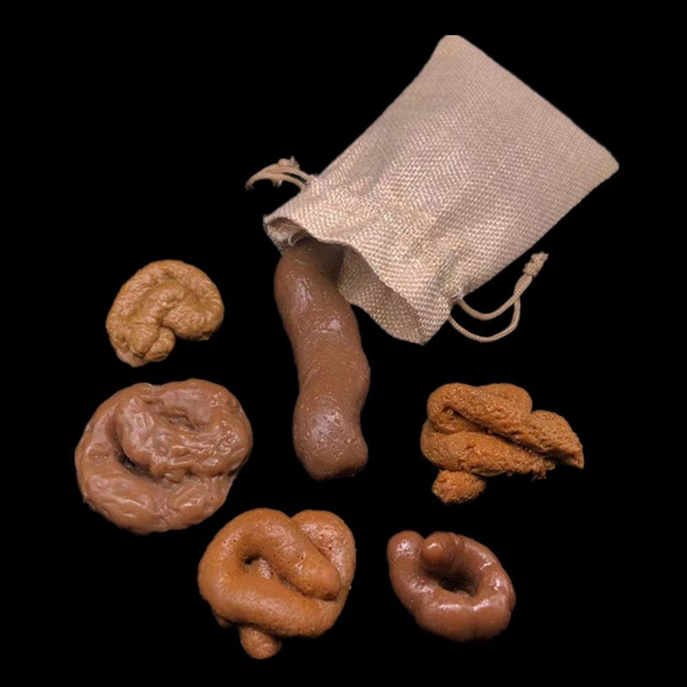 ของเล่นตลก 6 ชิ้น ของเล่นมีดโก - Fake Poop Gag Gift บทวิจารณ์และราคา