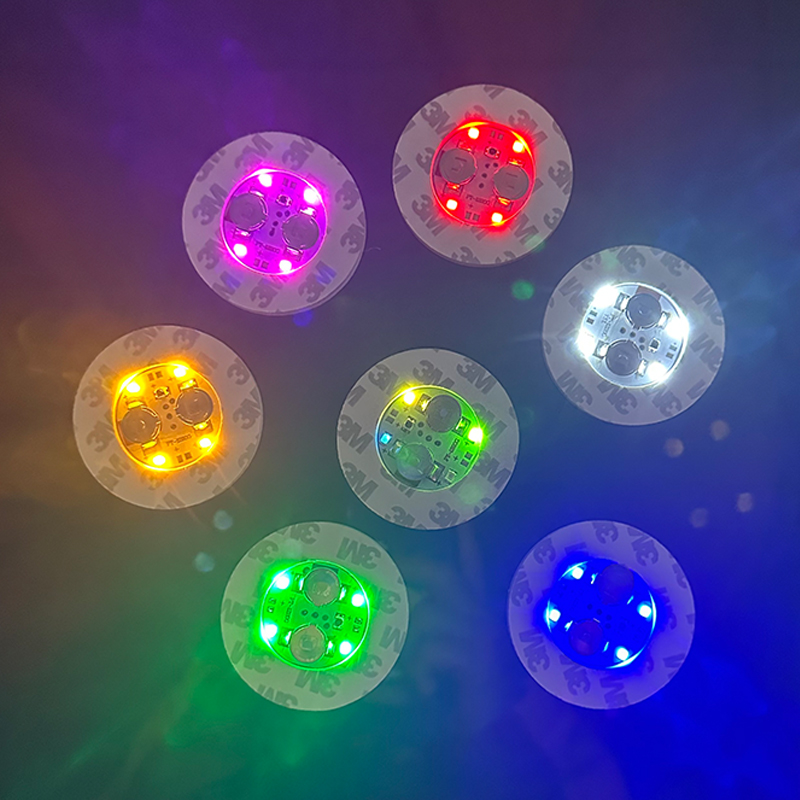 LED Coasters สติกเกอร์ Night C - Glow In The Dark Party Glasses บทวิจารณ์และราคา