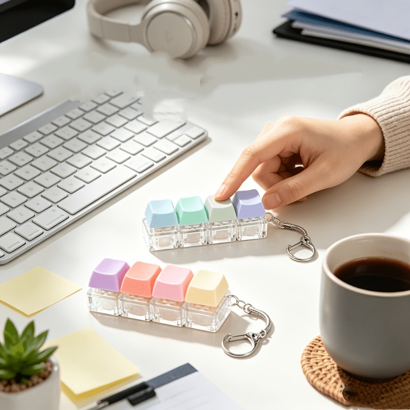 1 ชิ้น พวงกุญแจของเล่นคลายเครี - Novelty Gifts บทวิจารณ์และราคา