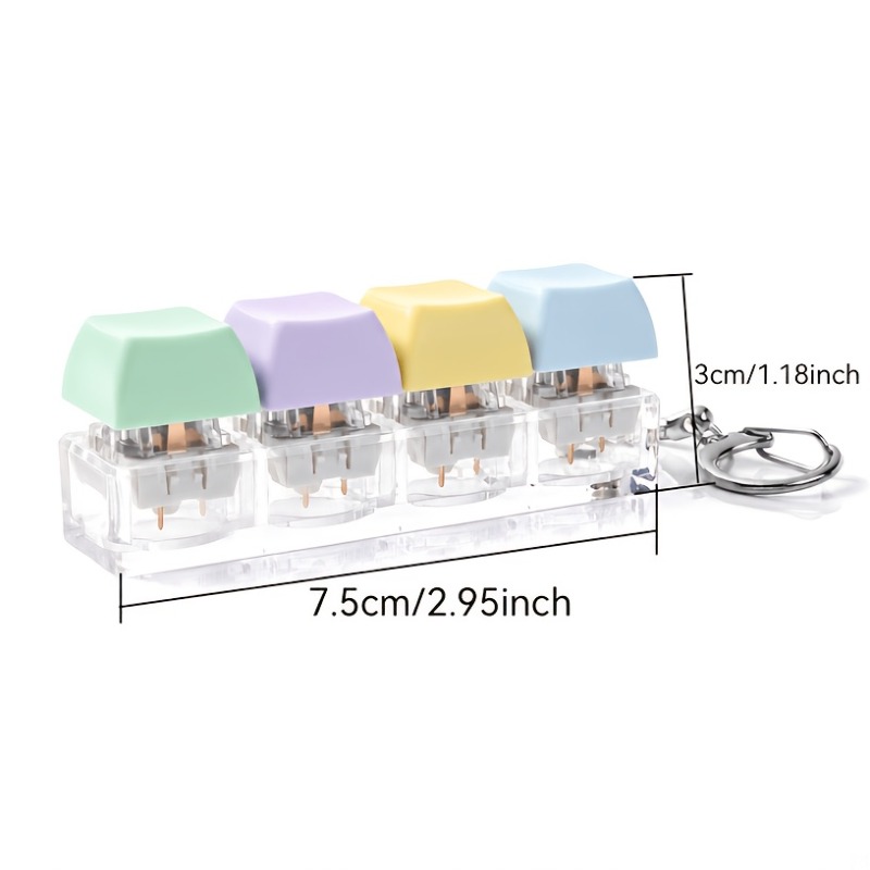 1 ชิ้น พวงกุญแจของเล่นคลายเครี - Novelty Gifts บทวิจารณ์และราคา